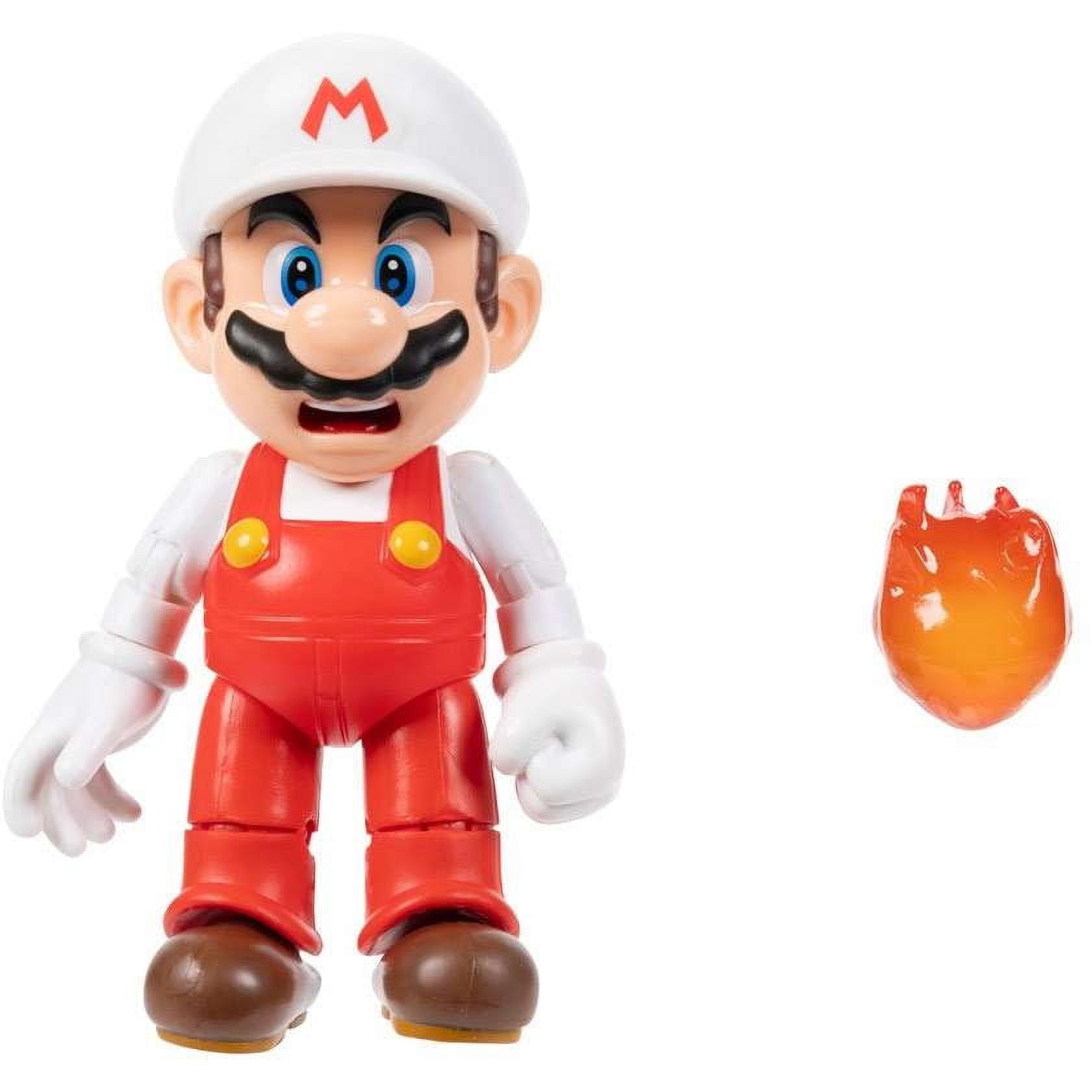 World of Nintendo Wave 41 Fire Mario Action Figure (with Fireball)