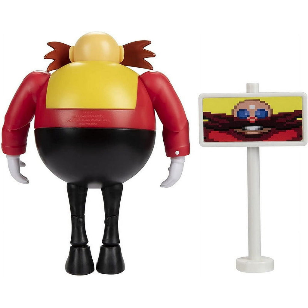Sonic The Hedgehog Wave 5 Dr. Eggman Action Figure (Classic, with Goal Plate)