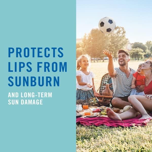 2 Banana Boat Aloe Vera with Vitamin E Sunscreen Lip Balm, SPF 45, 0.15 Ounces