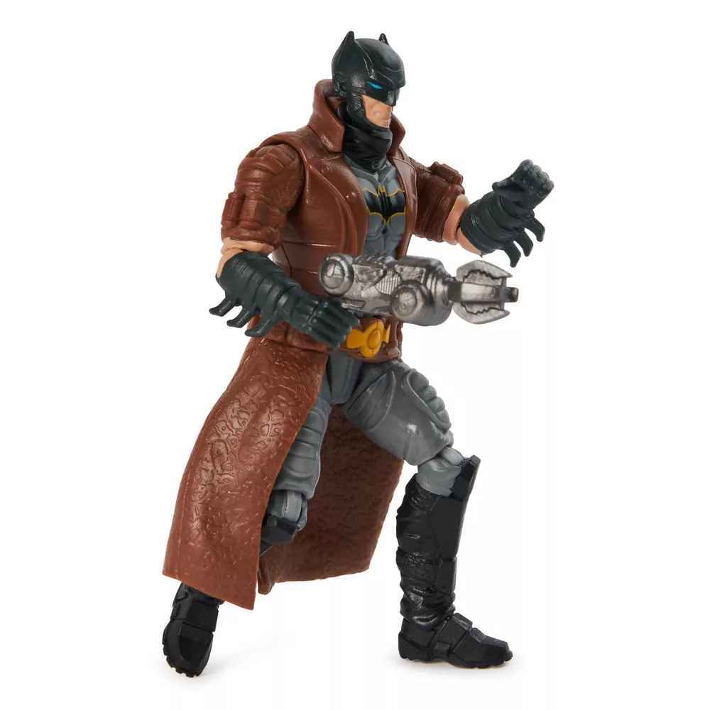 Avalan Kids DC Batman Figure 10cm & 2 Surprise Accessories wearing Jacket
