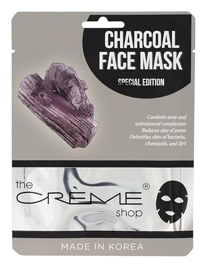 The Creme Shop - Charcoal Face Sheet Mask - Special Edition 1 Count
