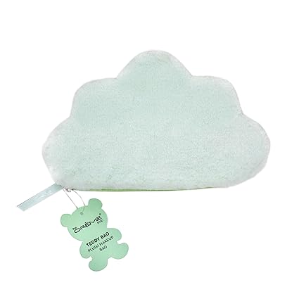 Teddy Bag Plush Makeup Pouch - Cloud 9