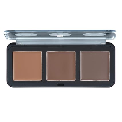 The Crème Shop | 123 Smile - Shading Cream Trio Face Makeup Palette (Medium)