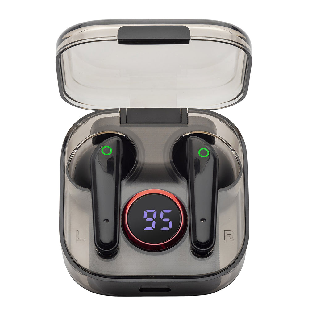 Odash VDUO-6-2067B DUO TWS Stereo Earbuds with Mic, Black