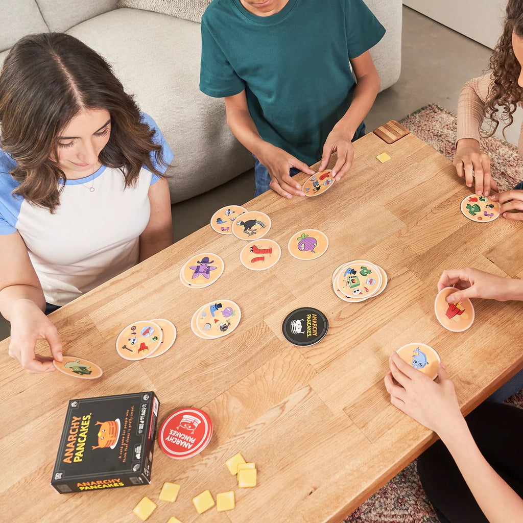 Anarchy Pancakes Party Game by Exploding Kittens Brand