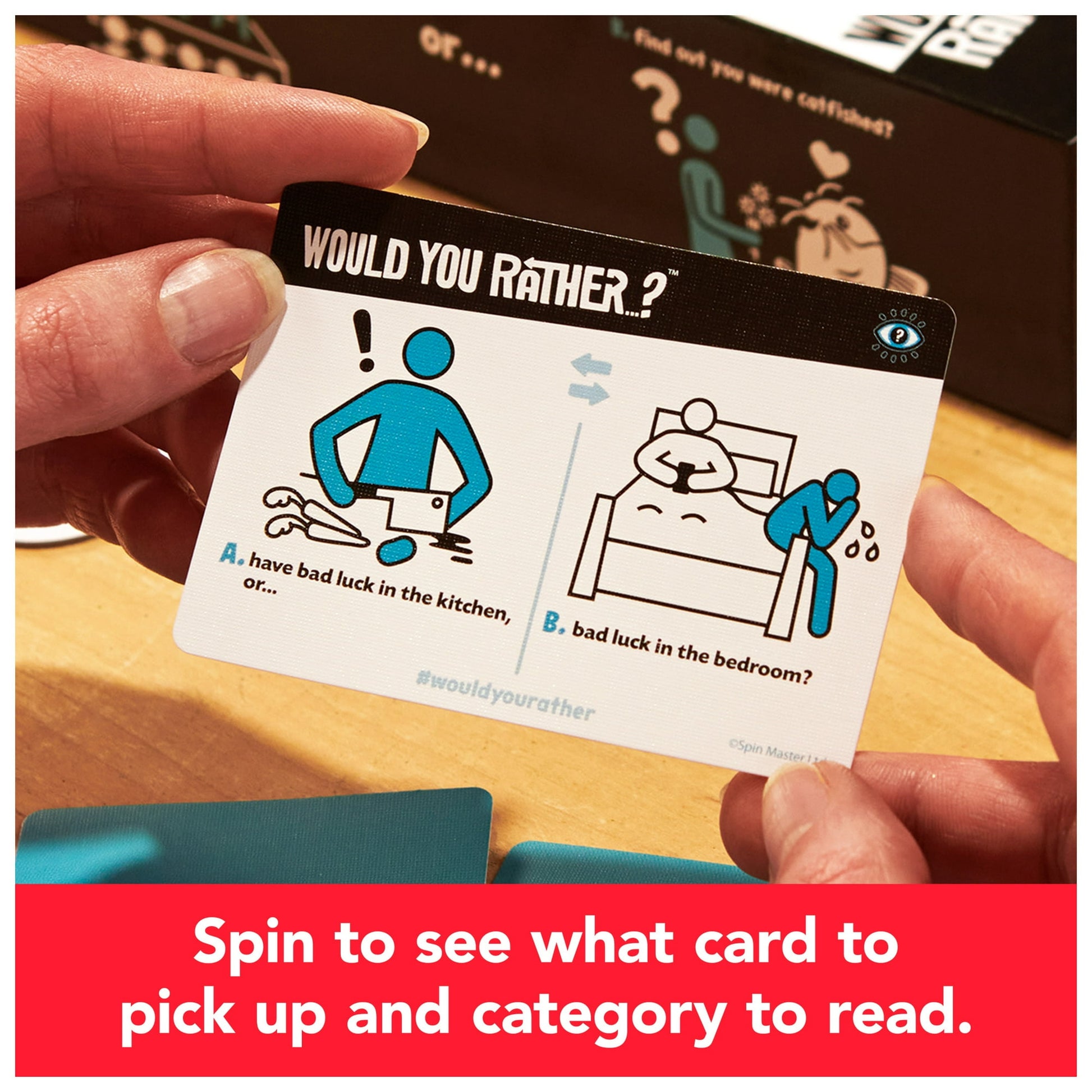 Would You Rather? The Game, Card Games for Adults & Teens Ages 14+