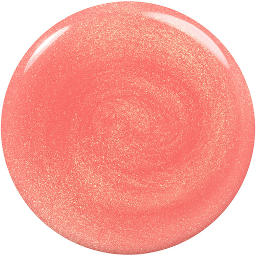 essie Nail Polish, Meet-Cute Moment, coral shimmer, 0.46 fl oz Bottle