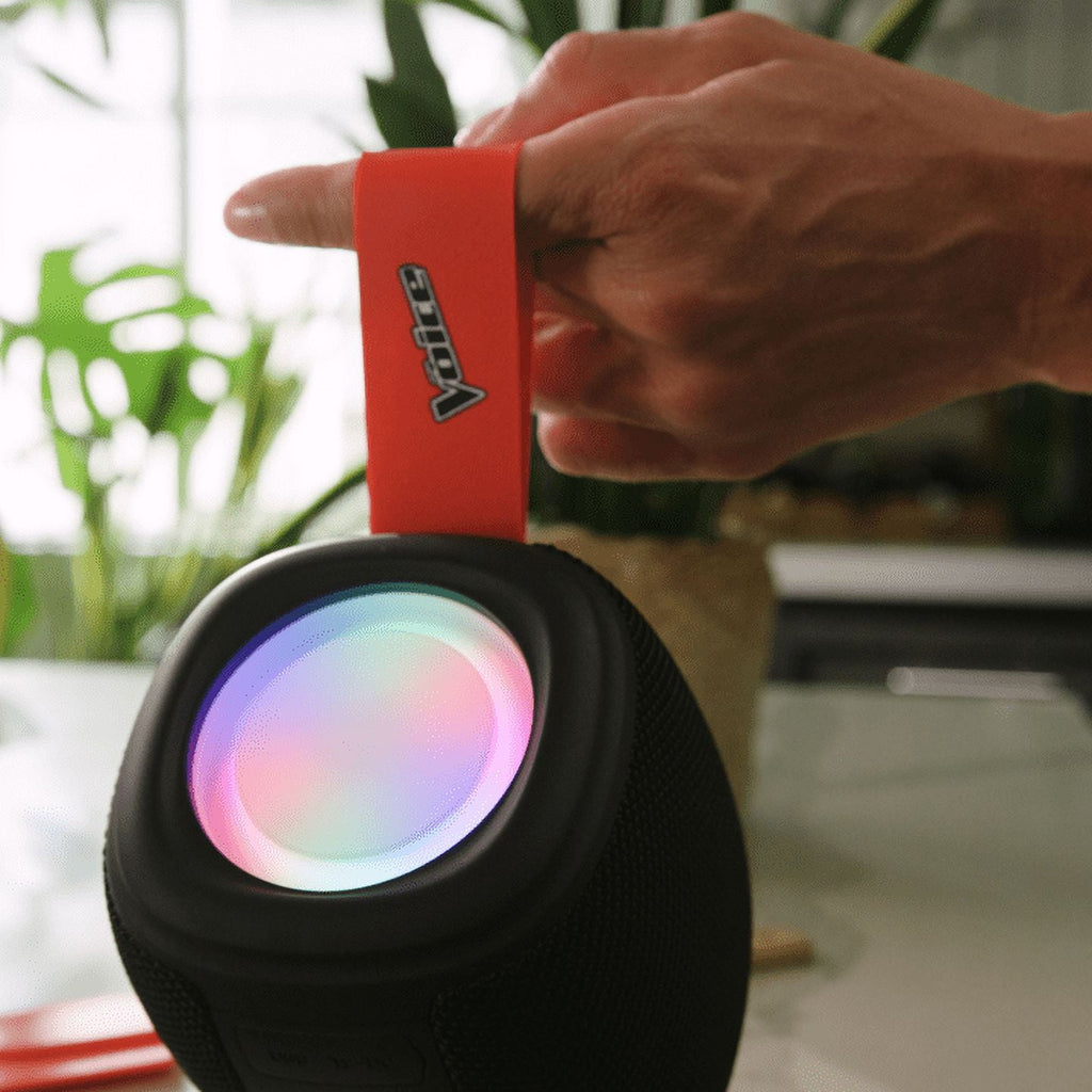 The Voice Portable Bluetooth Speaker, Multicolor, VLEG-6/2066 Selling As It Is