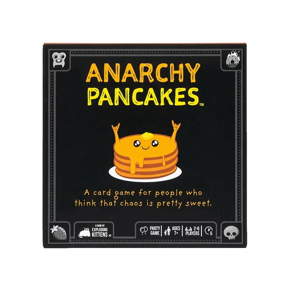 Anarchy Pancakes Party Game by Exploding Kittens Brand