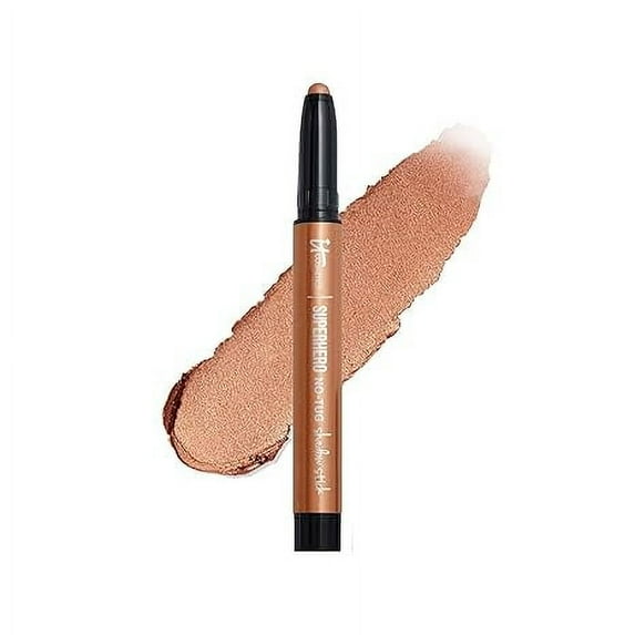 IT Cosmetics Superhero No-Tug Waterproof Eyeshadow Stick, Bionic Bronze, 0.05 oz, Cream Formula