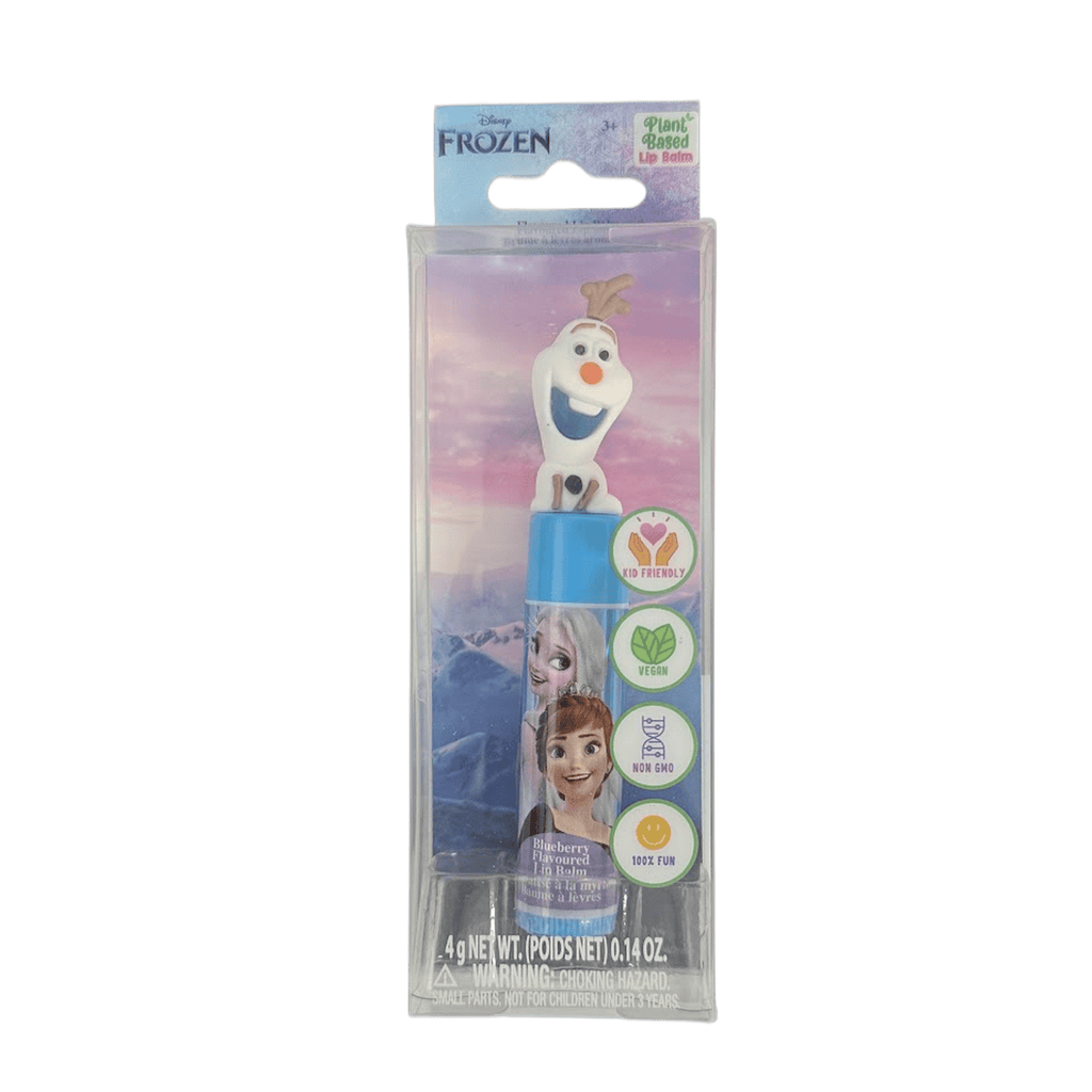 Frozen Olaf Plant Based Blueberry Flavored Lip Balm and Topper