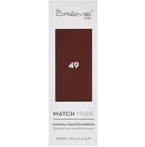 "Match Made" Luminous Liquid Foundation #49