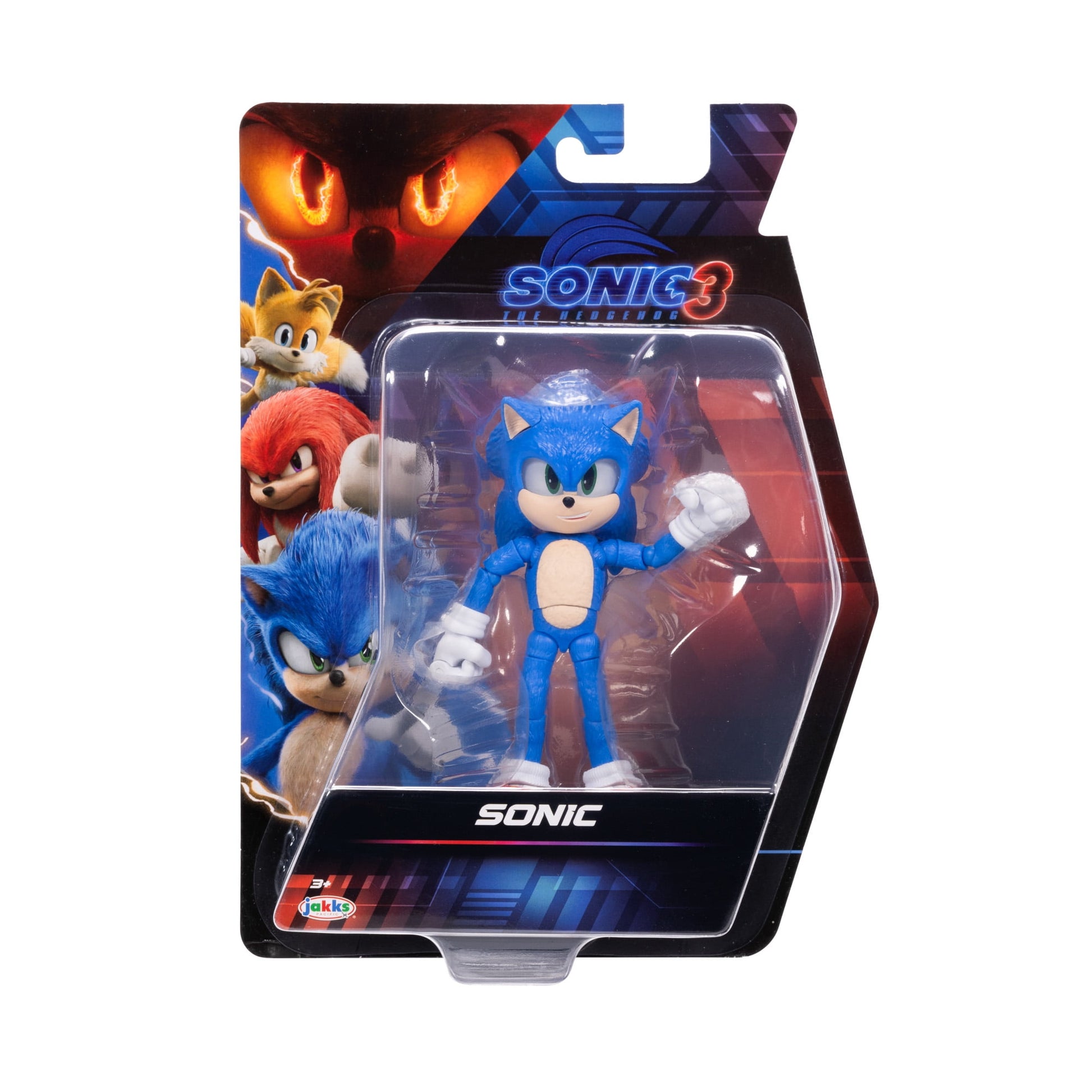 Sonic The Hedgehog 3 Movie 5 inch Action Figure 20 Points of Articulation