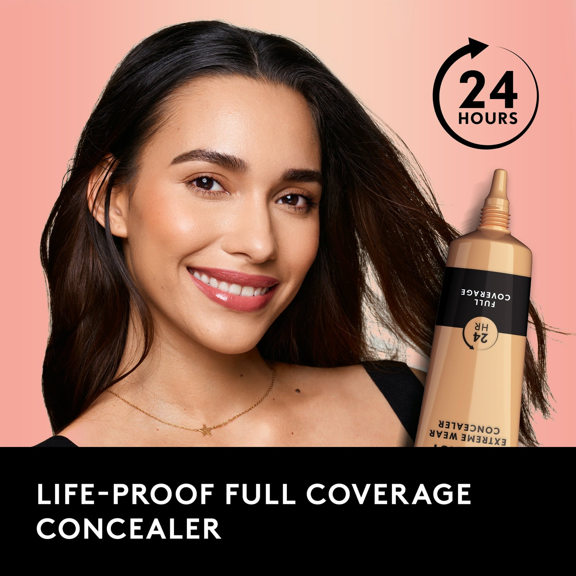 COVERGIRL Outlast Extreme Wear Concealer, Warm Tawny, Lightweight and Waterproof, Concealer Makeup, Under Eye Concealer, Concealer for Dark Circles, Full Coverage Concealer, All Day Wear