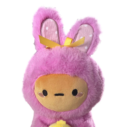 Smoko Plush Pink 8" Tayto Potato Easter Bunny Rabbit Stuffed Animal Pal