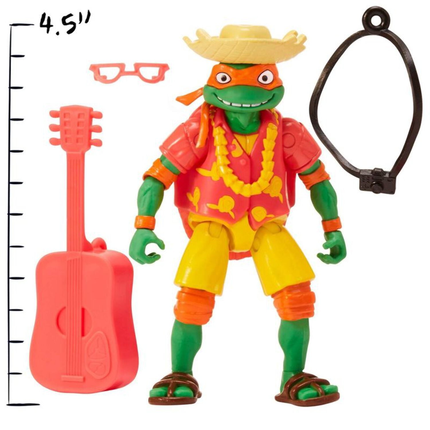 Teenage Mutant Ninja Turtles Mutant Mayhem Figure - Beach Bum Michelangelo by Playmates Toys