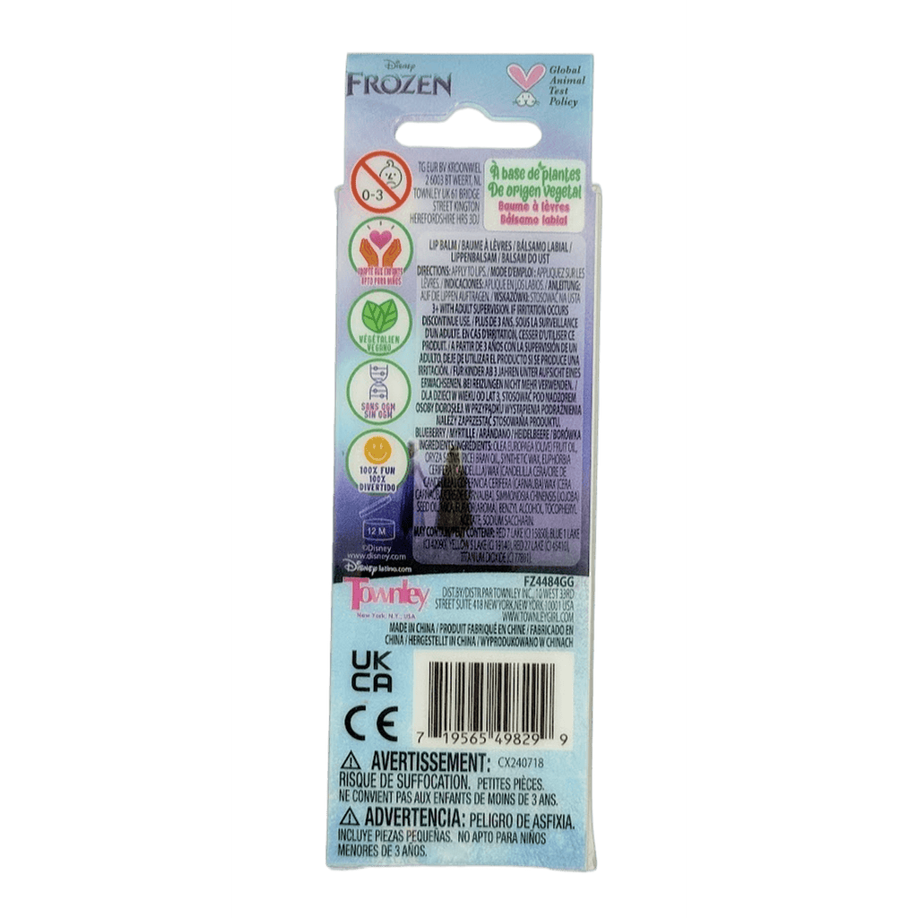 Frozen Olaf Plant Based Blueberry Flavored Lip Balm and Topper