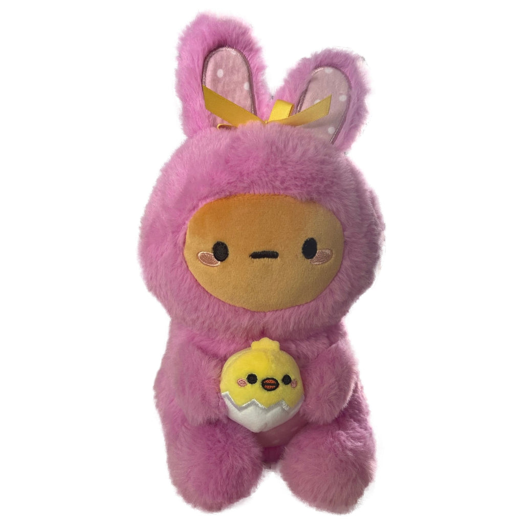 Smoko Plush Pink 8" Tayto Potato Easter Bunny Rabbit Stuffed Animal Pal