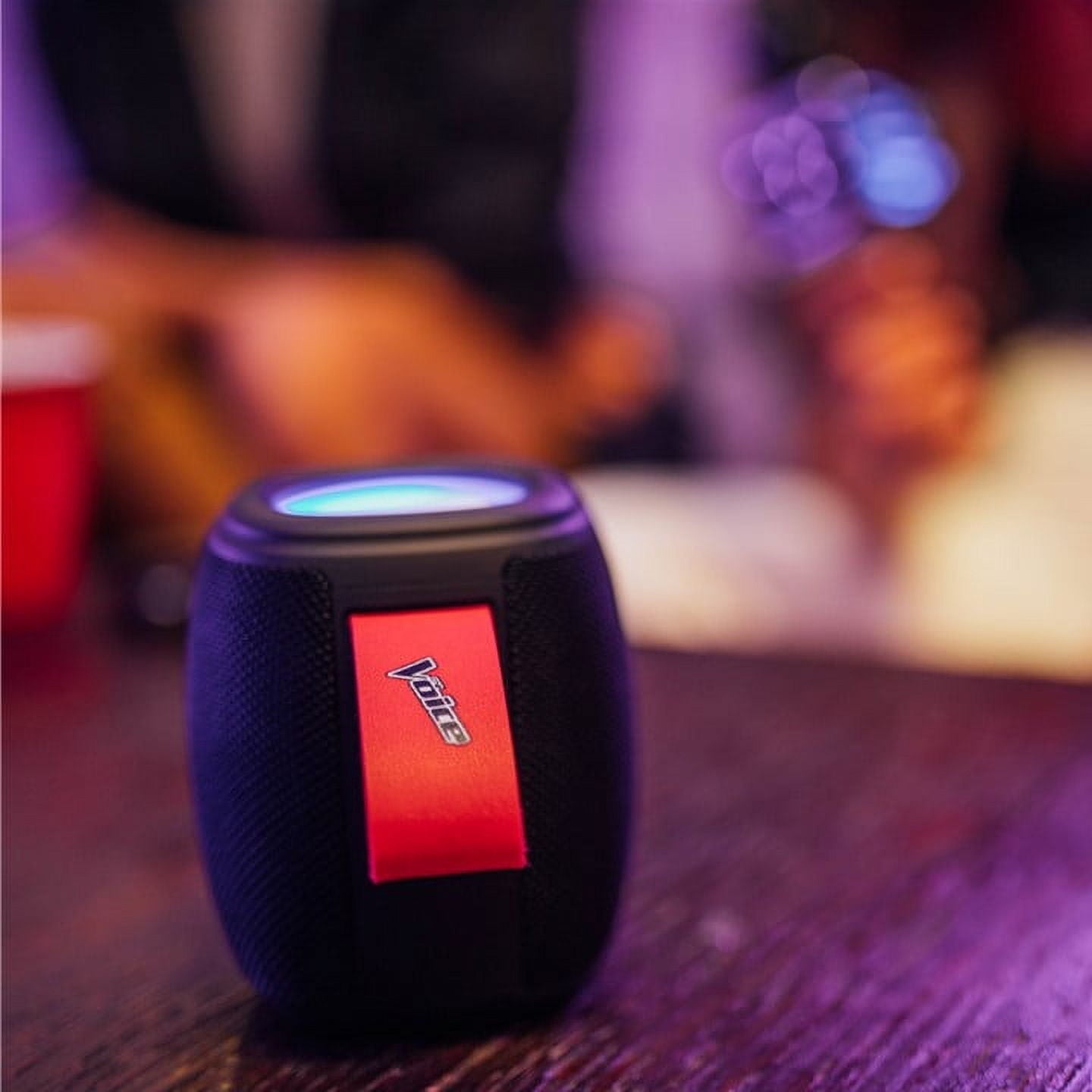 The Voice Portable Bluetooth Speaker, Multicolor, VLEG-6/2066 Selling As It Is