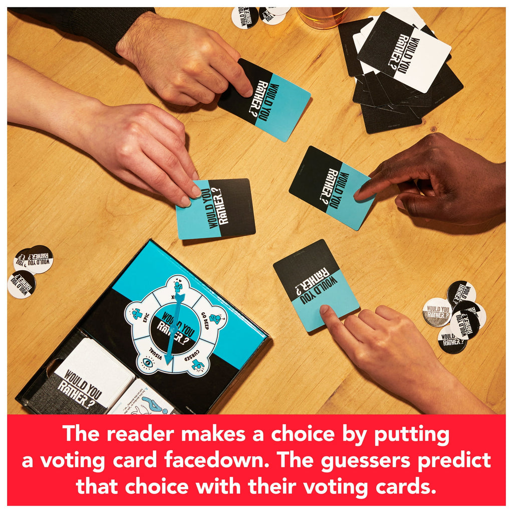 Would You Rather? The Game, Card Games for Adults & Teens Ages 14+