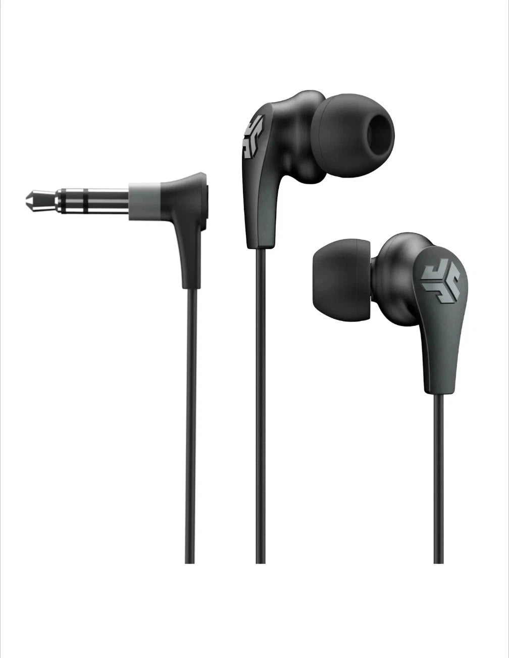 JLab JBuds 2 Signature Earbuds with 3.5 mm Headphone Black Pearl NEW