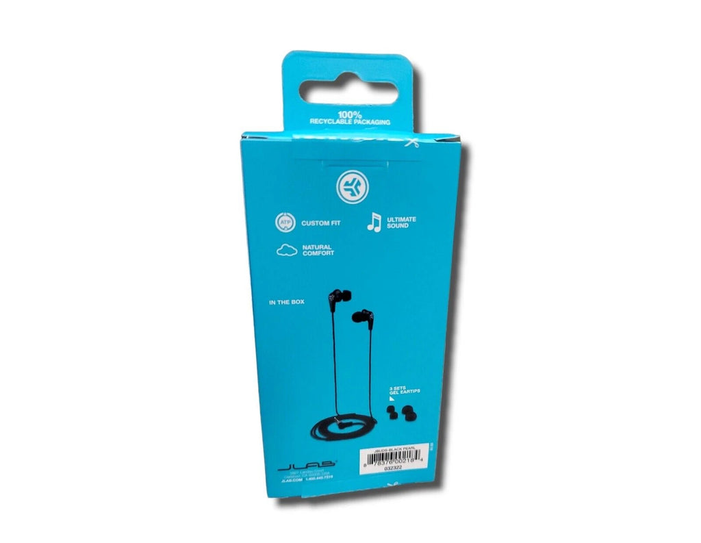 NEW JLab Audio JBuds2 Premium in-Ear Earbuds Comfort Fit 032322