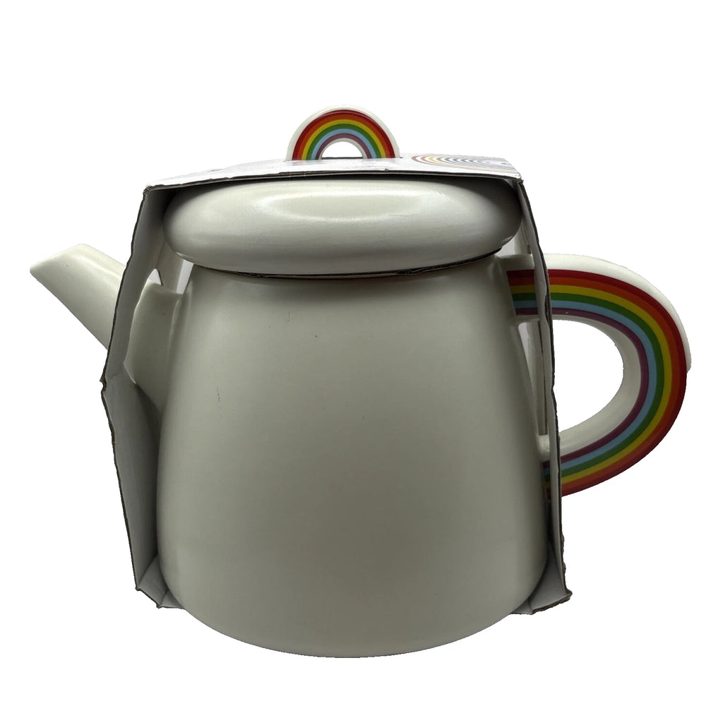 Target Pride 2025 Spill the Tea Rainbow Teapot 35oz Ceramic Stoneware New